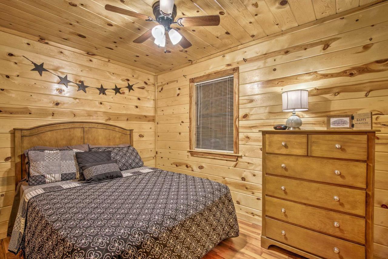 Broken Bow Starlight Cabin With Private Hot Tub! Eksteriør bilde