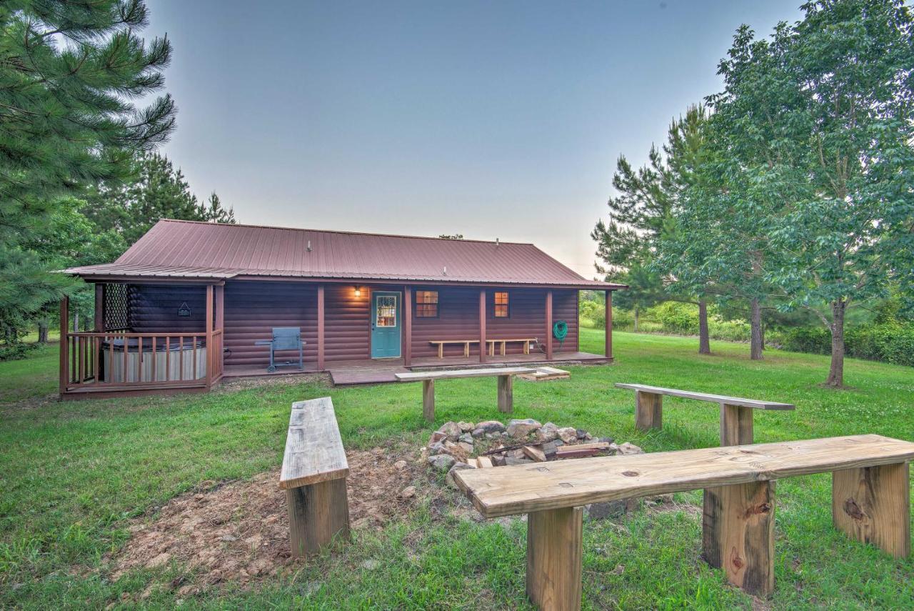 Broken Bow Starlight Cabin With Private Hot Tub! Eksteriør bilde